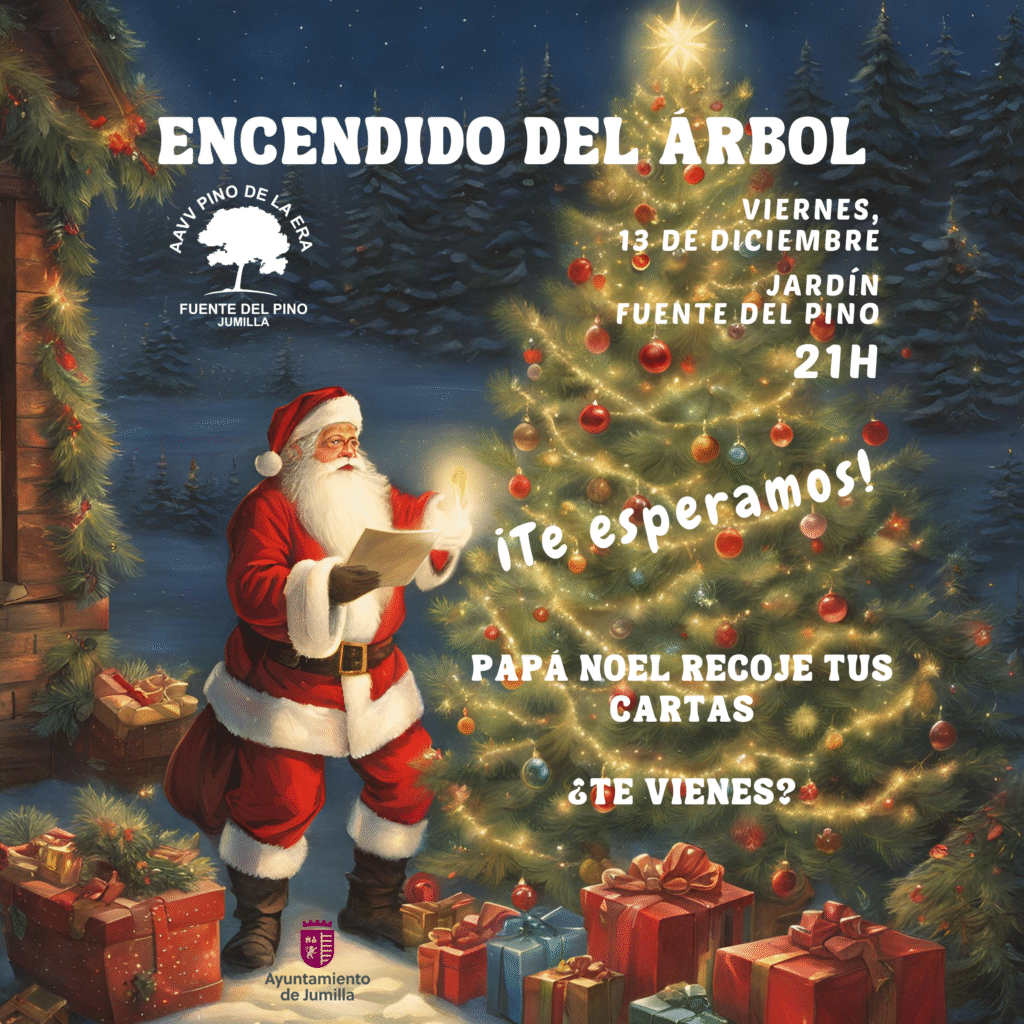 Encendido del Árbol y recogidas de cartas de los niños a Papá Noel